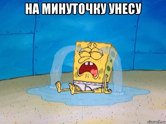 на минуточку унесу 