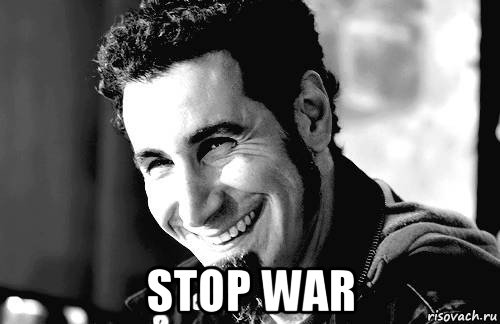  stop war, Мем Когда кто-то говорит
