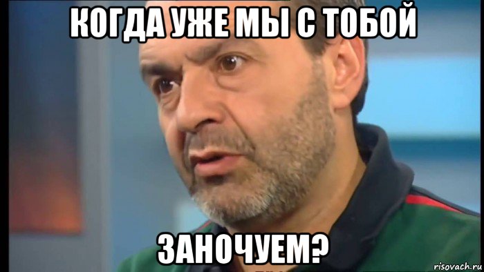 когда уже мы с тобой заночуем?, Мем ШЕНДЕРОВИЧ