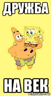 дружба на век, Мем Spange bob and patrik