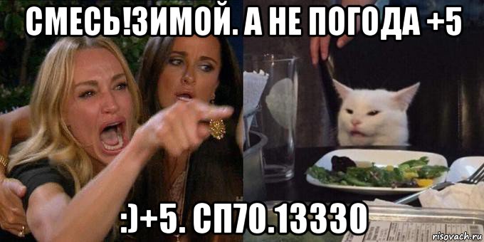 смесь!зимой. а не погода +5 :)+5. сп70.13330