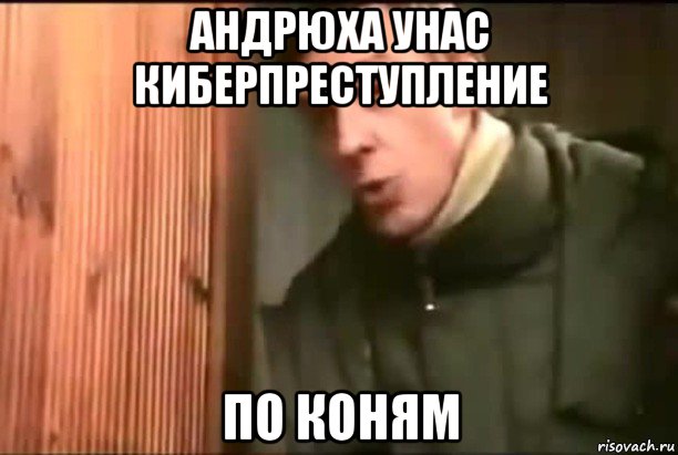 андрюха унас киберпреступление по коням
