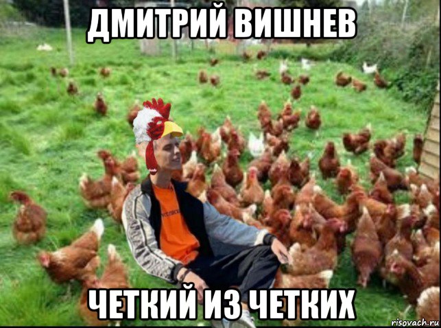 дмитрий вишнев четкий из четких, Мем А4 петух