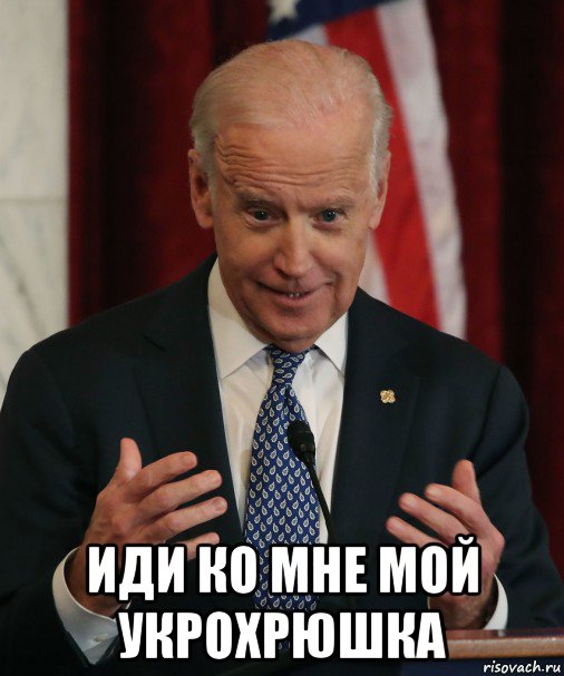  иди ко мне мой укрохрюшка, Мем Байден