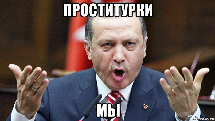 проститурки мы, Мем Эрдоган