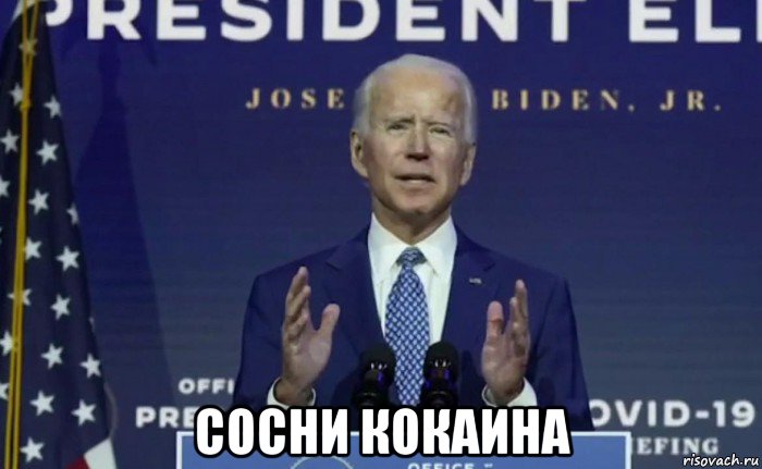  сосни кокаина, Мем Joe Biden