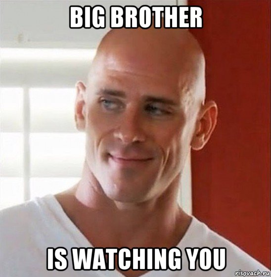 big brother is watching you, Мем Лысый из браззерс