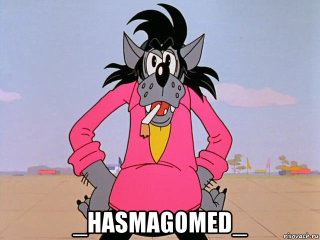  _hasmagomed_, Мем Ну погоди-волк