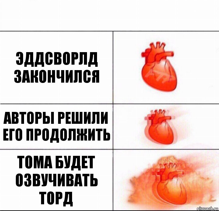 Эддсворлд закончился Авторы решили его продолжить Тома будет озвучивать Торд