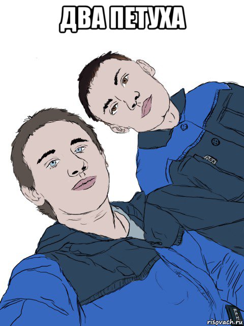 два петуха , Мем Басалай и Панков