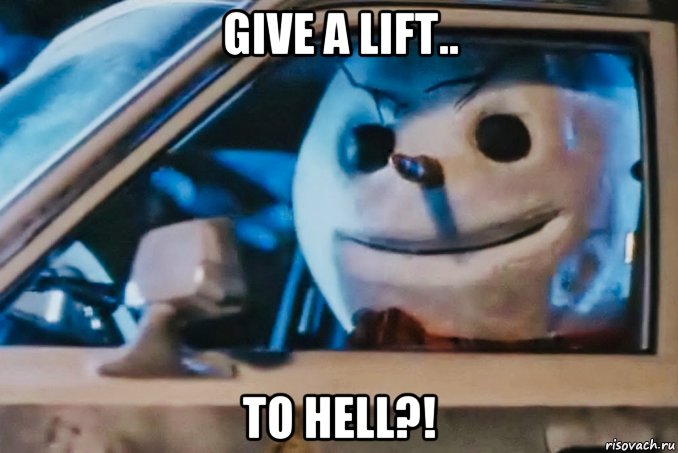 give a lift.. to hell?!, Мем Джек Фрост