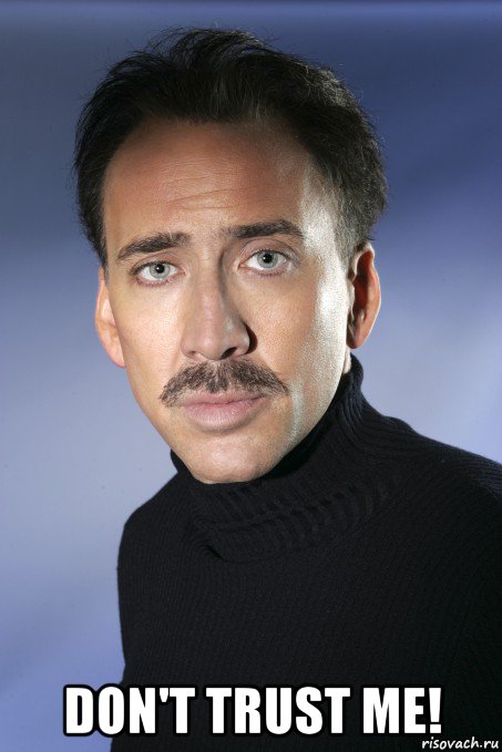  don't trust me!, Мем John Travolta
