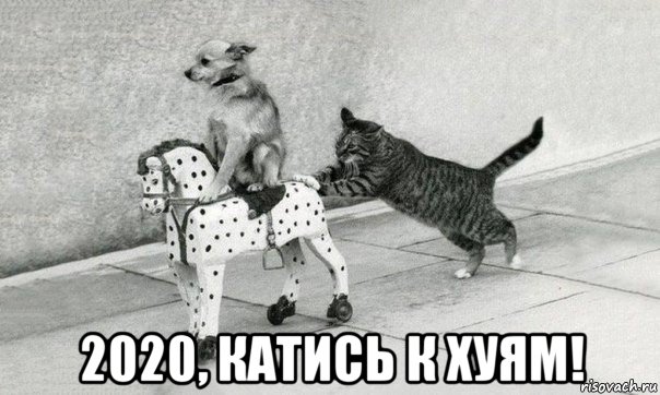  2020, катись к хуям!