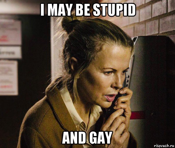 i may be stupid and gay, Мем Kim Basinger