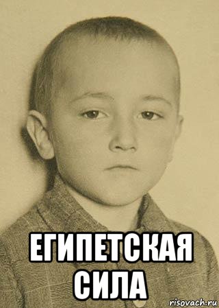  египетская сила, Мем Коля