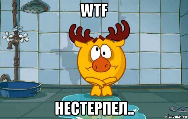 wtf нестерпел..