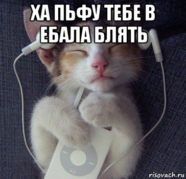 ха пьфу тебе в ебала блять 