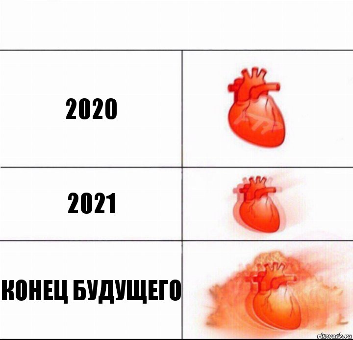 2020 2021 КОНЕЦ БУДУЩЕГО, Комикс  Расширяюшее сердце
