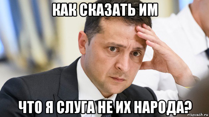 как сказать им что я слуга не их народа?, Мем Зелёнка