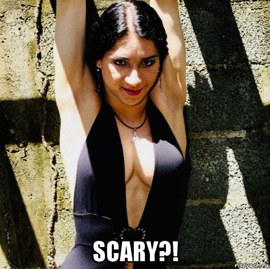  scary?!, Мем Adriana