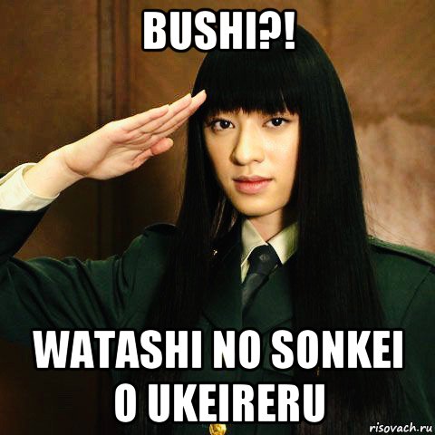 bushi?! watashi no sonkei o ukeireru, Мем Chiaki