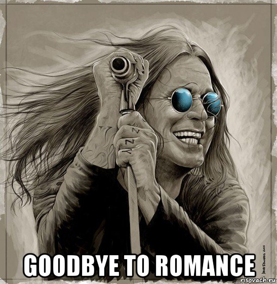  goodbye to romance, Мем Ozzy