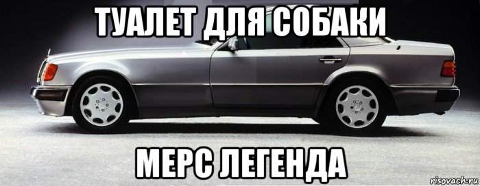туалет для собаки мерс легенда, Мем Старый туалет
