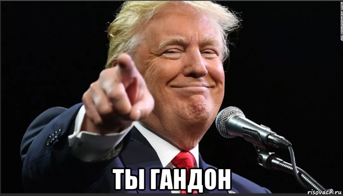  ты гандон, Мем Трамп