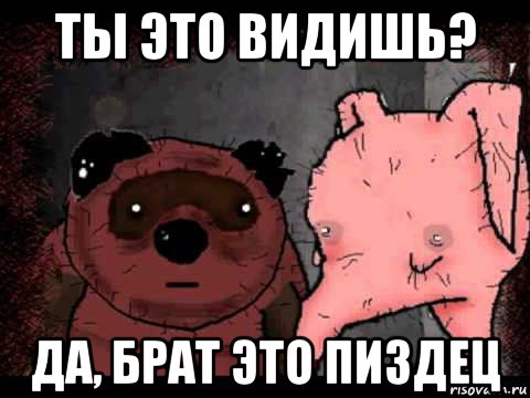 ты это видишь? да, брат это пиздец