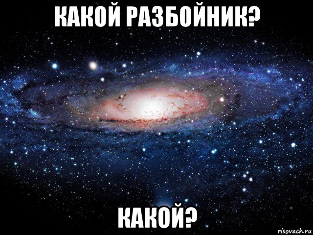 какой разбойник? какой?