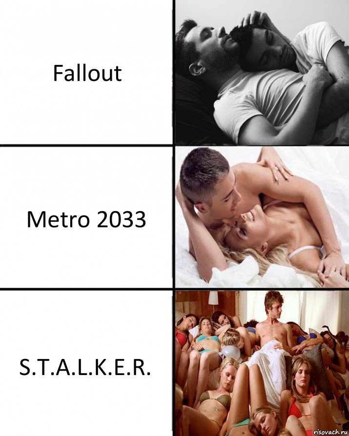 Fallout Metro 2033 S.T.A.L.K.E.R.