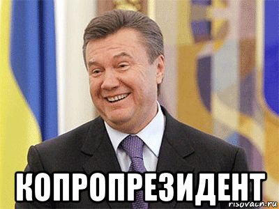  копропрезидент, Мем Янукович