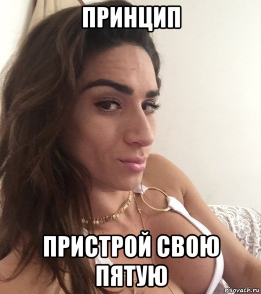 принцип пристрой свою пятую