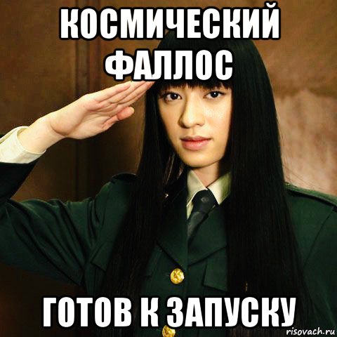 космический фаллос готов к запуску, Мем Chiaki