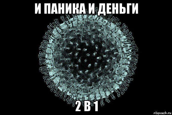 и паника и деньги 2 в 1, Мем Coronaviridae