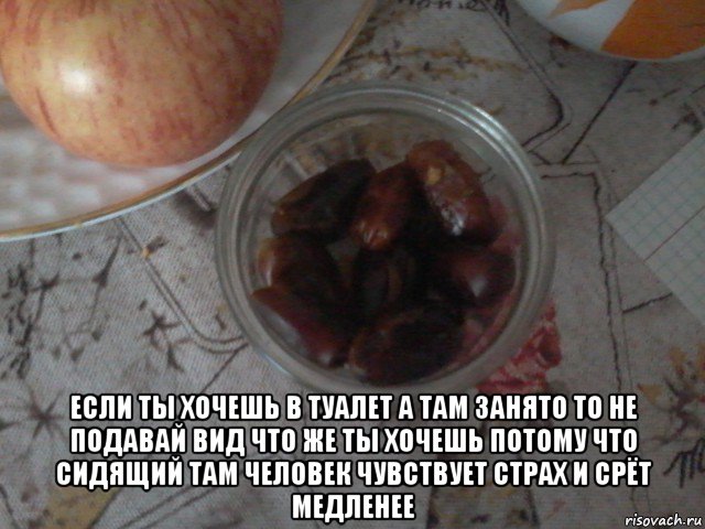  если ты хочешь в туалет а там занято то не подавай вид что же ты хочешь потому что сидящий там человек чувствует страх и срёт медленее, Мем Финики