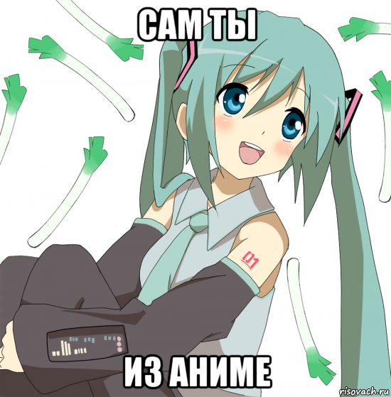 сам ты из аниме