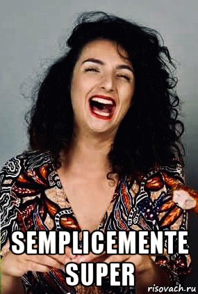  semplicemente super, Мем Italia
