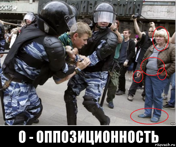  о - оппозиционность, Мем Оппозиционер