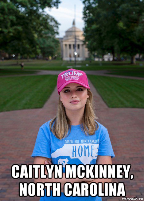  caitlyn mckinney, north carolina, Мем Trump MAGA