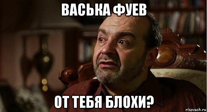 васька фуев от тебя блохи?, Мем Виктор Шендерович