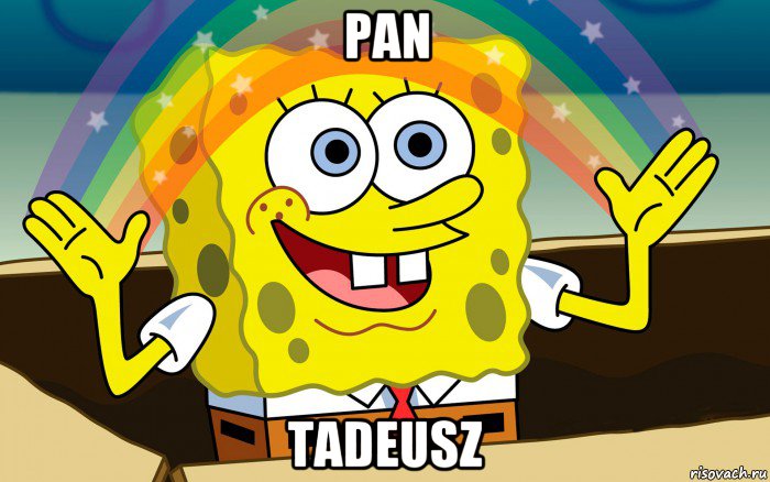 pan tadeusz, Мем воображение