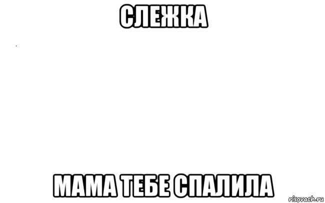 слежка мама тебе спалила