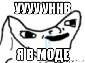 уууу уннв я в моде, Мем Без мозга