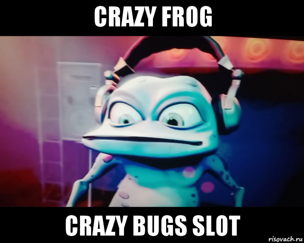 crazy frog crazy bugs slot