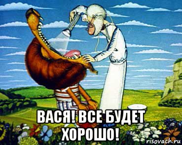  вася! все будет хорошо!, Мем Доктор айболит