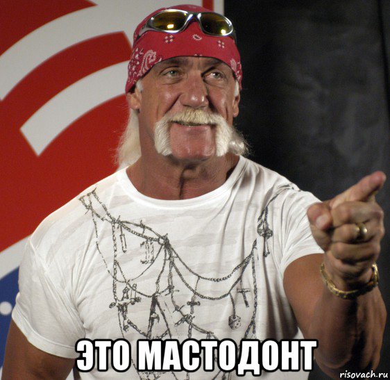  это мастодонт, Мем Халк Хоган