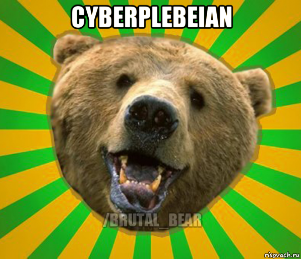 cyberplebeian , Мем Нелепый медведь