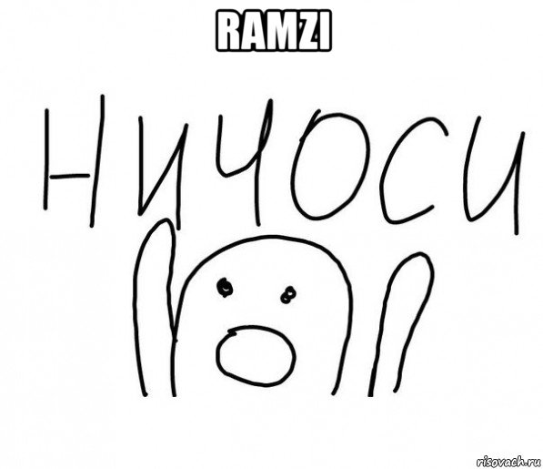 ramzi , Мем  Ничоси