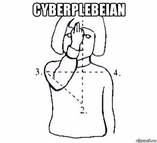 cyberplebeian , Мем  Перекреститься